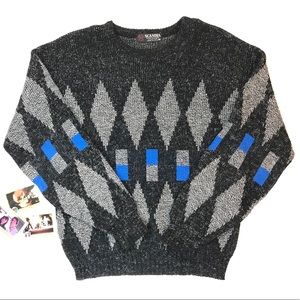 80s chunky sweater
